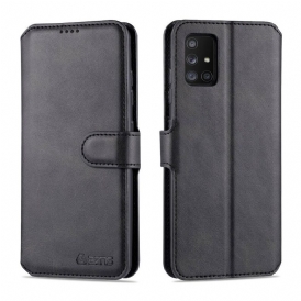 Custodia in pelle Samsung Galaxy A51 5G Azns Retrò