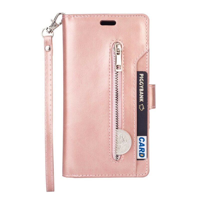 Folio Cover Samsung Galaxy A51 5G Borsa Con Cordino