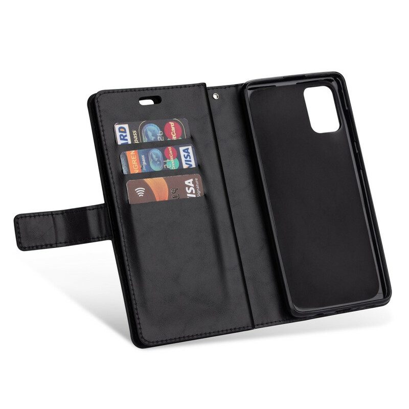 Folio Cover Samsung Galaxy A51 5G Borsa Con Cordino