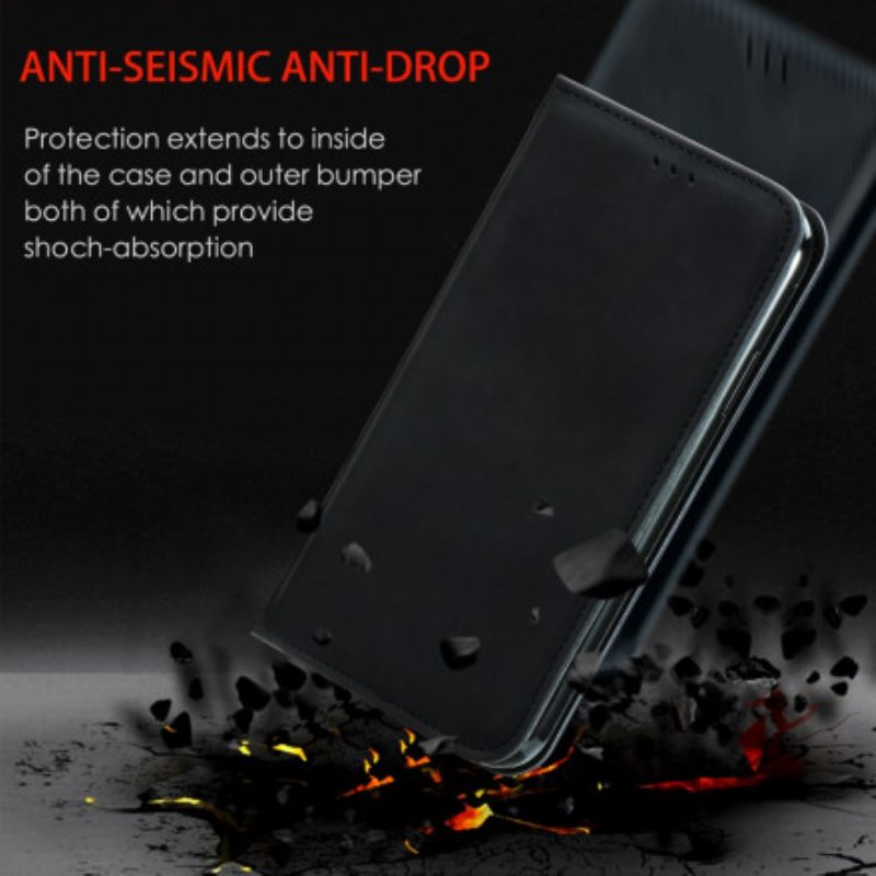 Folio Cover Samsung Galaxy A51 5G Custodia in pelle Ecopelle Vintage