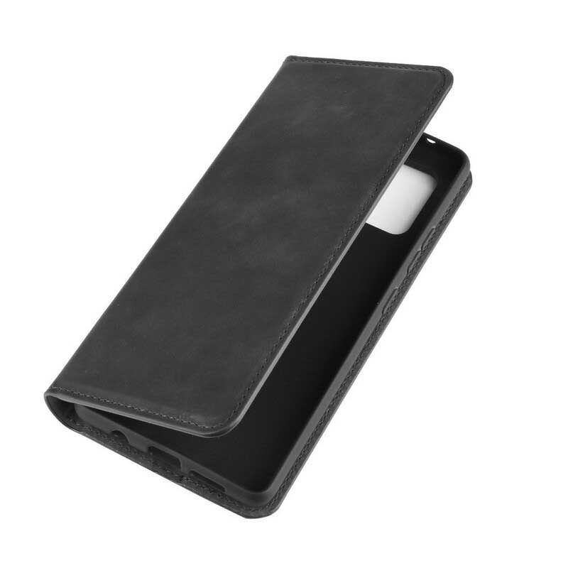 Folio Cover Samsung Galaxy A51 5G Custodia in pelle Effetto Pelle Morbida