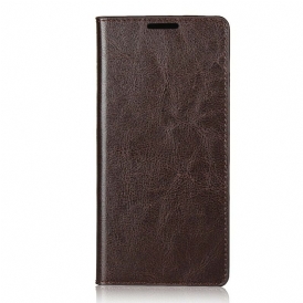 Folio Cover Samsung Galaxy A51 5G Custodia in pelle Pelle Vera