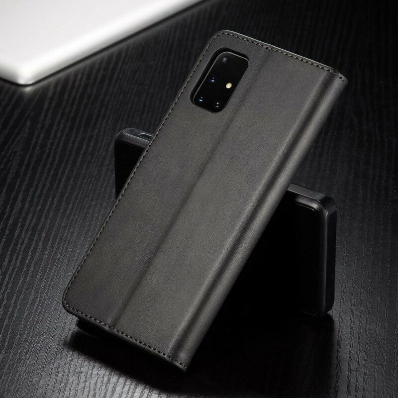 Folio Cover Samsung Galaxy A51 5G Lc.imeeke Effetto Pelle