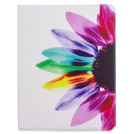 Custodia in pelle iPad Pro 12.9" (2020) Modello Di Stampa Di Petali