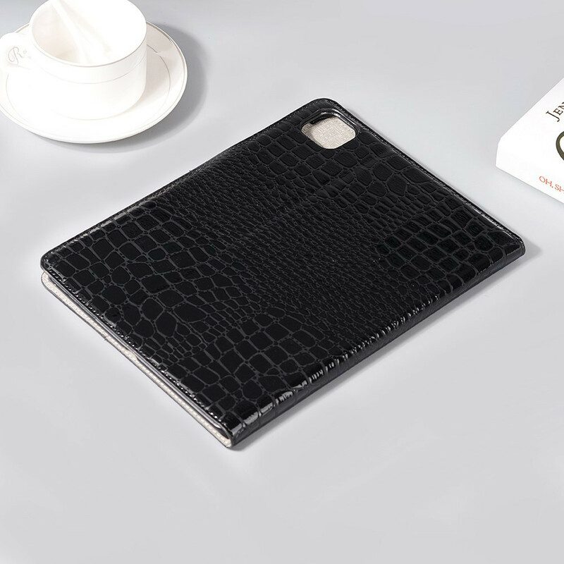 Folio Cover iPad Pro 12.9" (2020) Pelle Di Coccodrillo