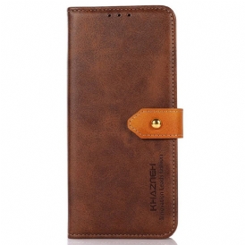 Custodia in pelle Oppo Reno 7 Con Cinturino Khazneh