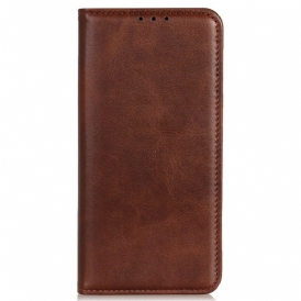 Custodia in pelle Oppo Reno 7 Crosta Di Cuoio Classica