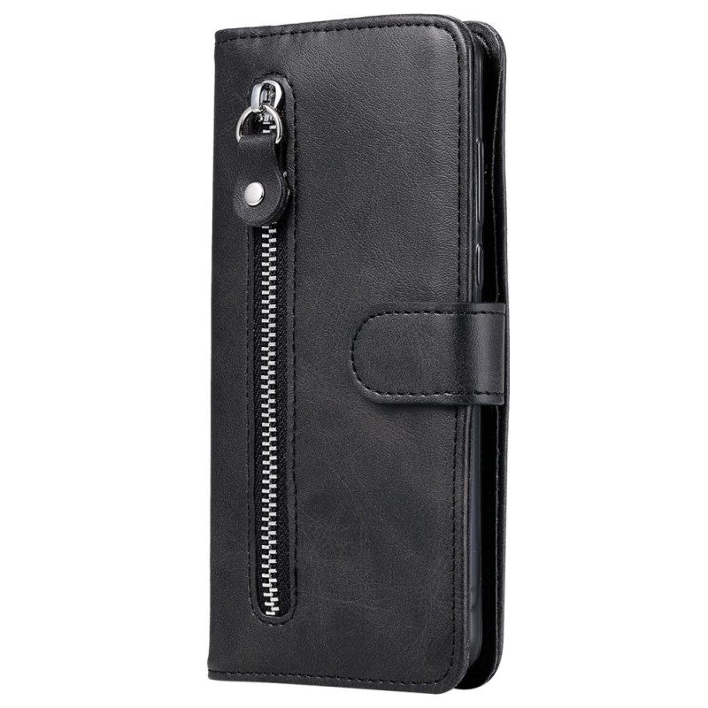 Custodia in pelle Oppo Reno 7 Portafoglio