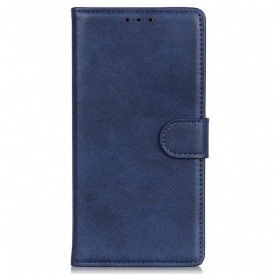 Custodia in pelle Oppo Reno 7 Stile In Pelle Opaca