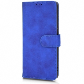 Custodia in pelle Oppo Reno 7 Strappy Skin-touch