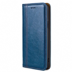 Folio Cover Oppo Reno 7 Custodia in pelle Ecopelle Vintage