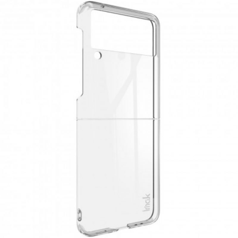 Folio Cover Samsung Galaxy Z Flip 3 5G Custodia in pelle Cristallo Imak