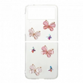 Folio Cover Samsung Galaxy Z Flip 3 5G Custodia in pelle Incantesimi