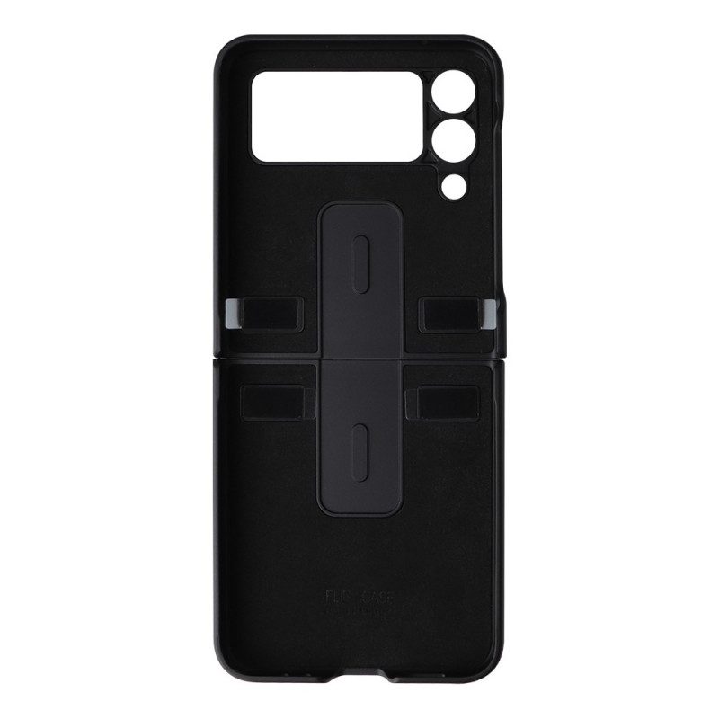 Folio Cover Samsung Galaxy Z Flip 3 5G Custodia in pelle Leopardo
