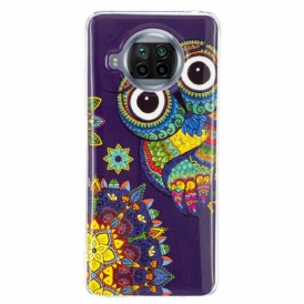 Cover Xiaomi Mi 10T Lite Gufo Mandala Al Neon