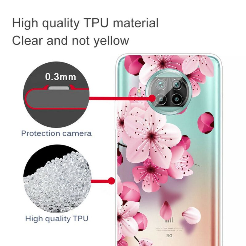 Cover Xiaomi Mi 10T Lite Piccoli Fiori Rosa