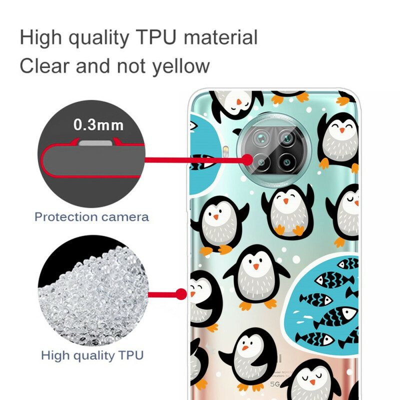 Cover Xiaomi Mi 10T Lite Pinguini E Pesci