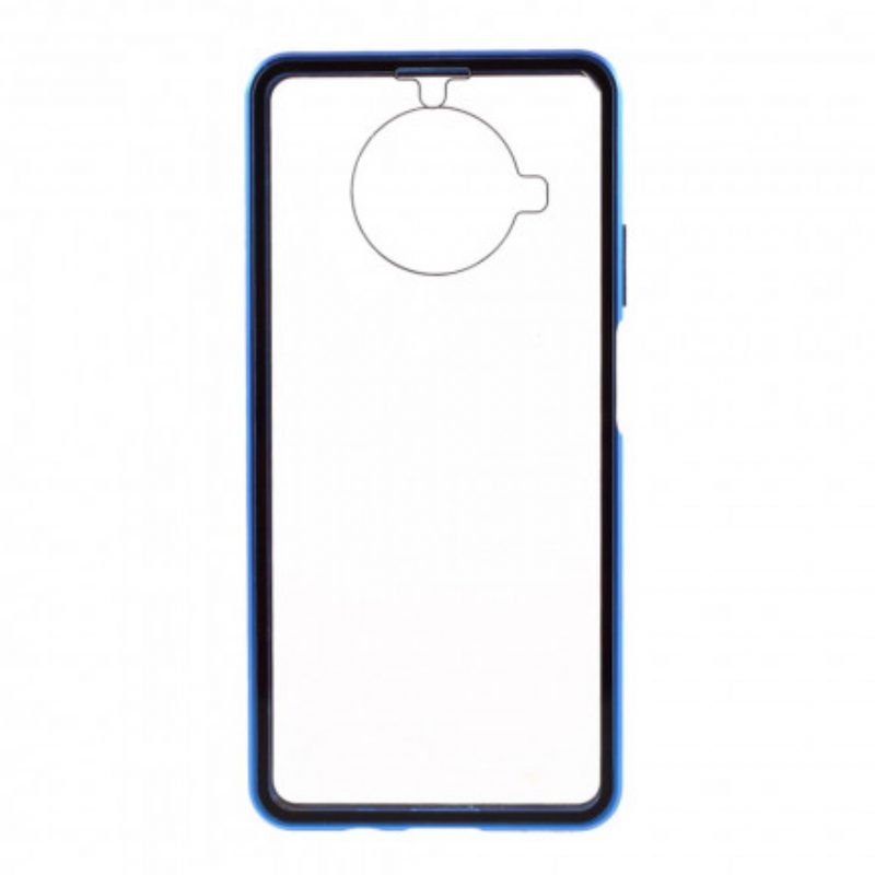 Cover Xiaomi Mi 10T Lite Vetro Temperato Anteriore E Posteriore E Metallo