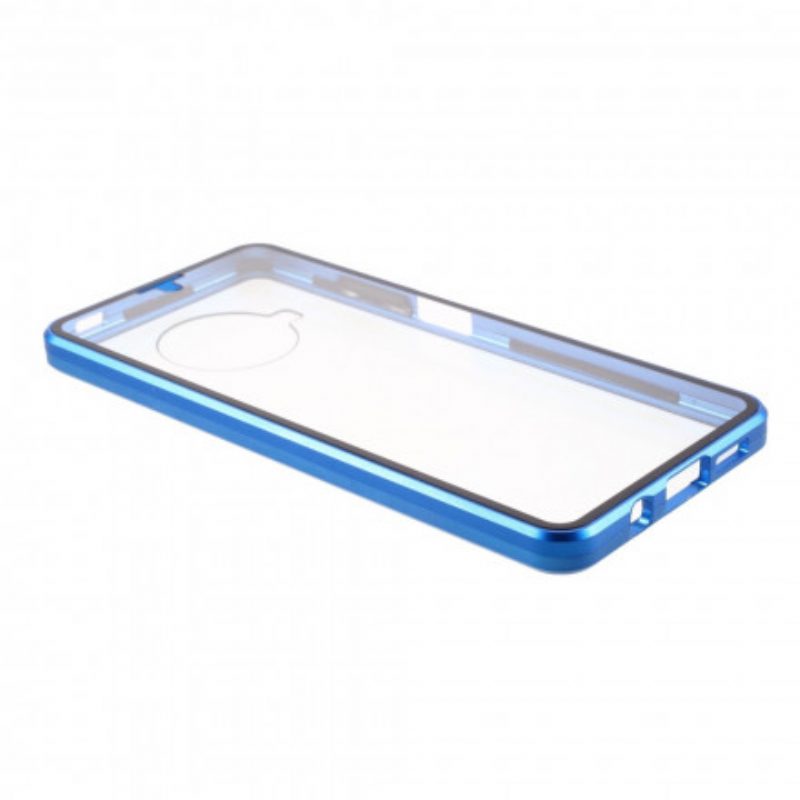Cover Xiaomi Mi 10T Lite Vetro Temperato Anteriore E Posteriore E Metallo