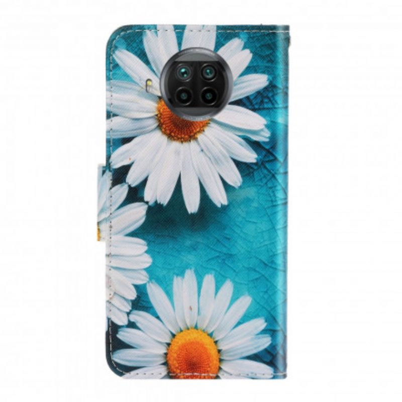 Custodia A Portafoglio Xiaomi Mi 10T Lite Margherite Perizoma