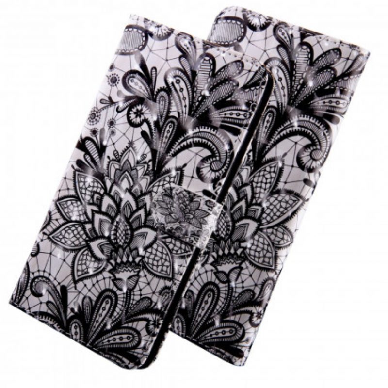 Custodia in pelle Xiaomi Mi 10T Lite Completamente In Pizzo