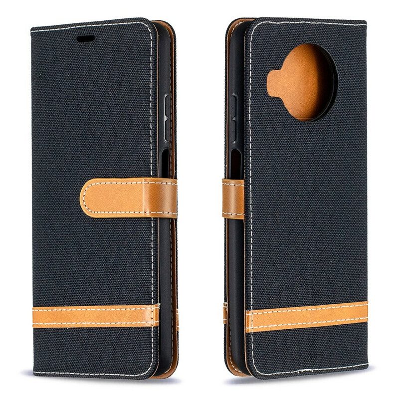 Custodia in pelle Xiaomi Mi 10T Lite Tessuto