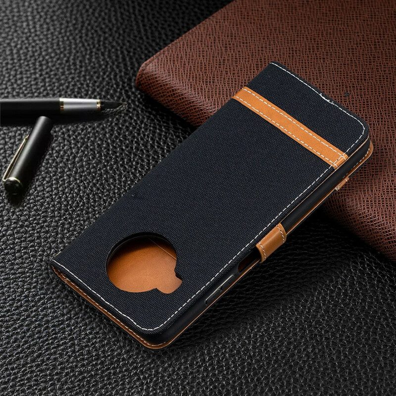 Custodia in pelle Xiaomi Mi 10T Lite Tessuto
