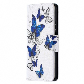 Custodia in pelle Xiaomi Mi 10T Lite Volo Di Farfalle