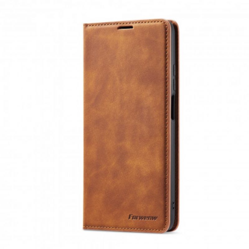 Folio Cover Xiaomi Mi 10T Lite Custodia in pelle Forwenw Effetto Pelle