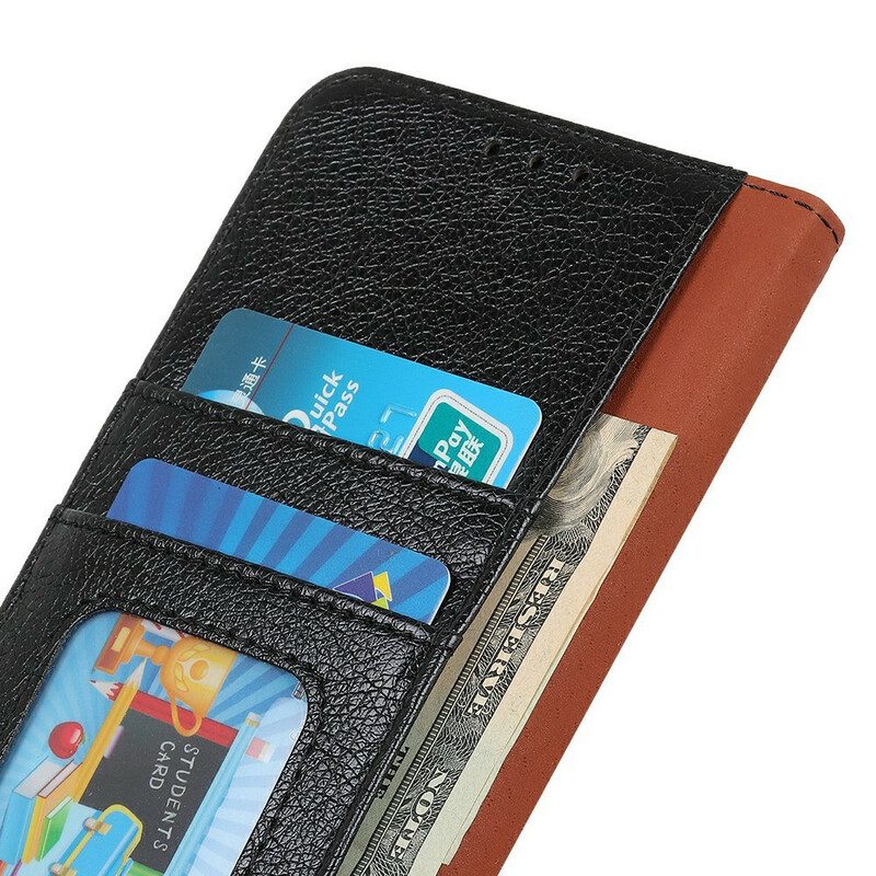 Folio Cover Xiaomi Mi 10T Lite Pelle Crosta Nappa