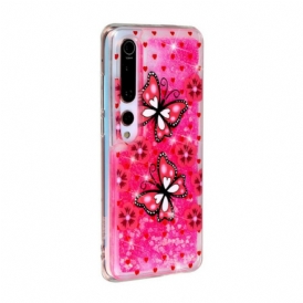 Cover Xiaomi Mi 10 / 10 Pro Farfalle Di Paillettes