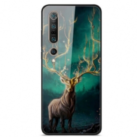 Cover Xiaomi Mi 10 / 10 Pro Re Dei Cervi In Vetro Temperato