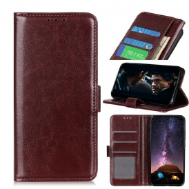 Custodia A Portafoglio Xiaomi Mi 10 / 10 Pro Discreto Effetto Pelle