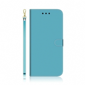 Folio Cover Xiaomi Mi 10 / 10 Pro Copri Specchietto In Ecopelle