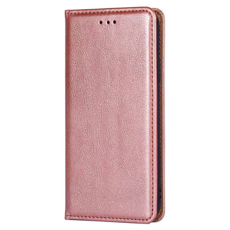 Folio Cover Xiaomi Redmi 10X / 10X Pro Custodia in pelle Cuciture In Ecopelle