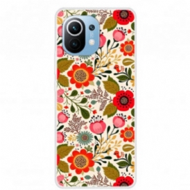 Cover Xiaomi Mi 11 (5G) Arazzo Floreale