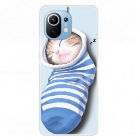Cover Xiaomi Mi 11 (5G) Gattino Addormentato