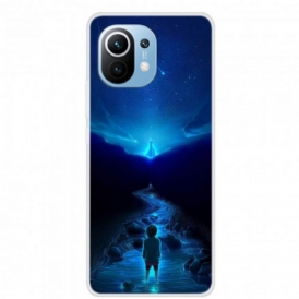 Cover Xiaomi Mi 11 (5G) Paesaggio Futuristico In Silicone