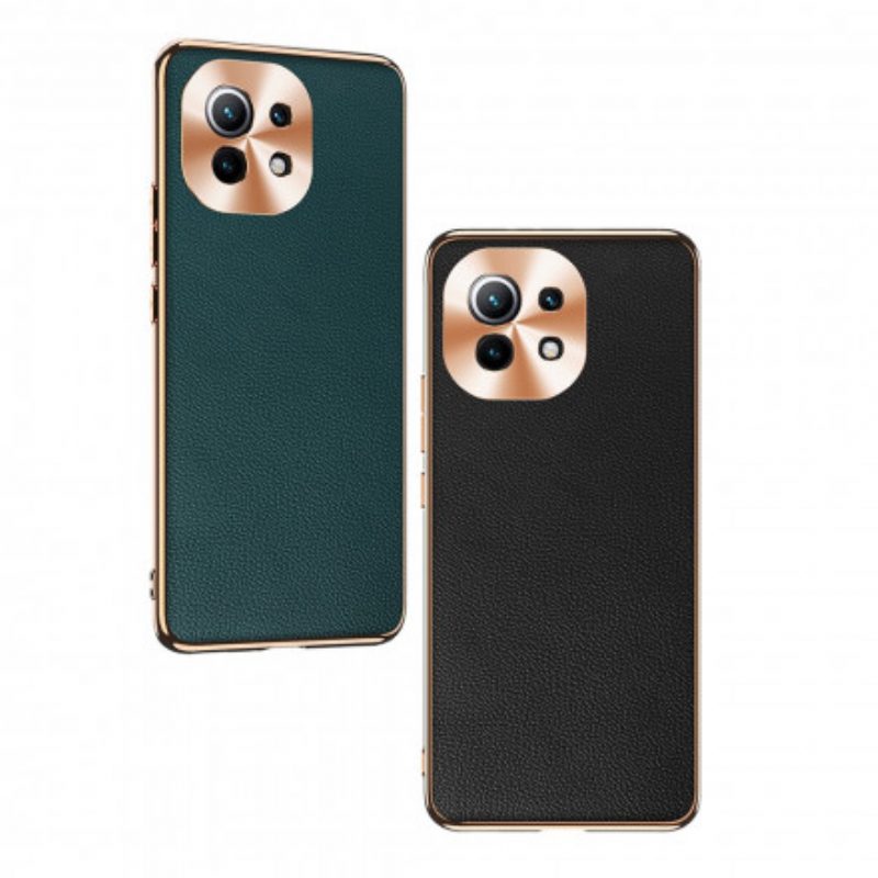 Cover Xiaomi Mi 11 (5G) Protezione Modulo Foto In Vera Pelle