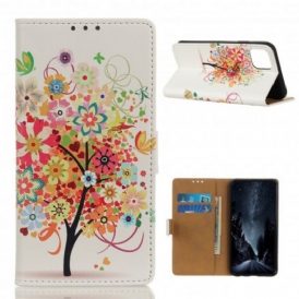 Custodia in pelle Xiaomi Mi 11 (5G) Albero In Fiore