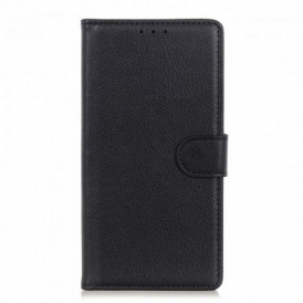 Custodia in pelle Xiaomi Mi 11 (5G) Ecopelle Tradizionale Litchi