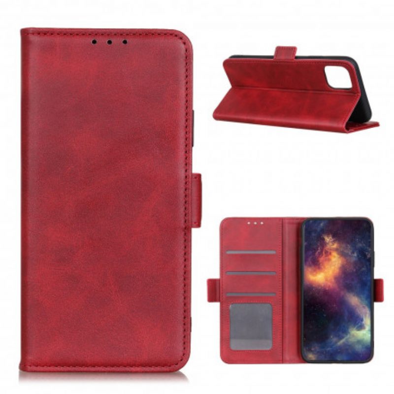 Custodia in pelle Xiaomi Mi 11 (5G) Folio Cover Doppio Lembo