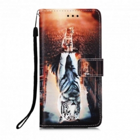 Custodia in pelle Xiaomi Mi 11 (5G) Gattino