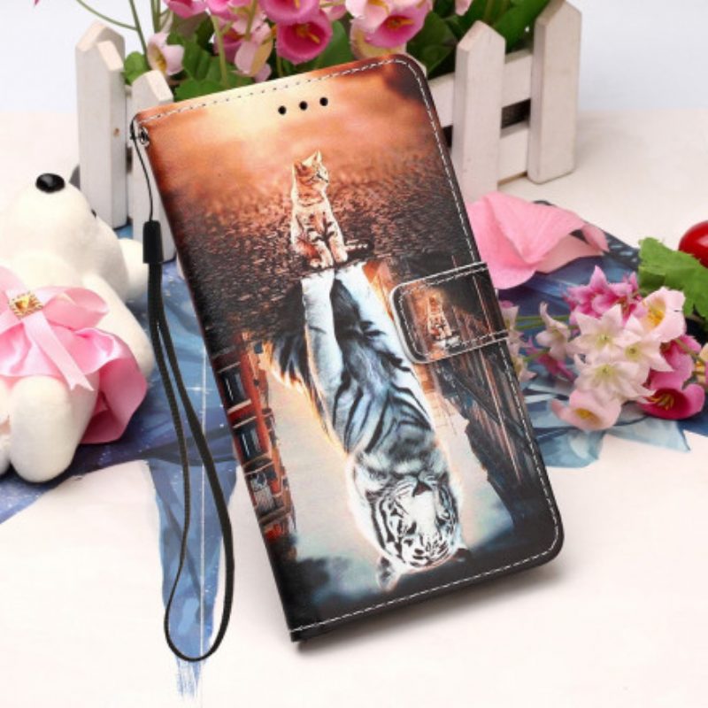 Custodia in pelle Xiaomi Mi 11 (5G) Gattino