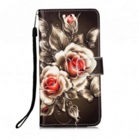 Custodia in pelle Xiaomi Mi 11 (5G) Rose D'oro