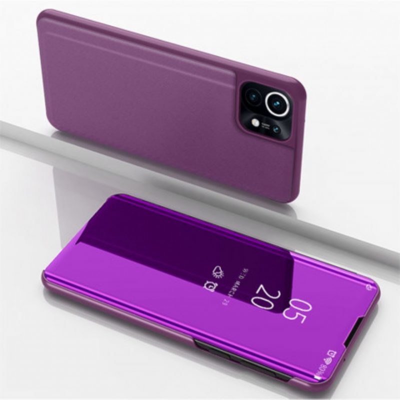 Custodia Xiaomi Mi 11 (5G) Specchio Ed Ecopelle