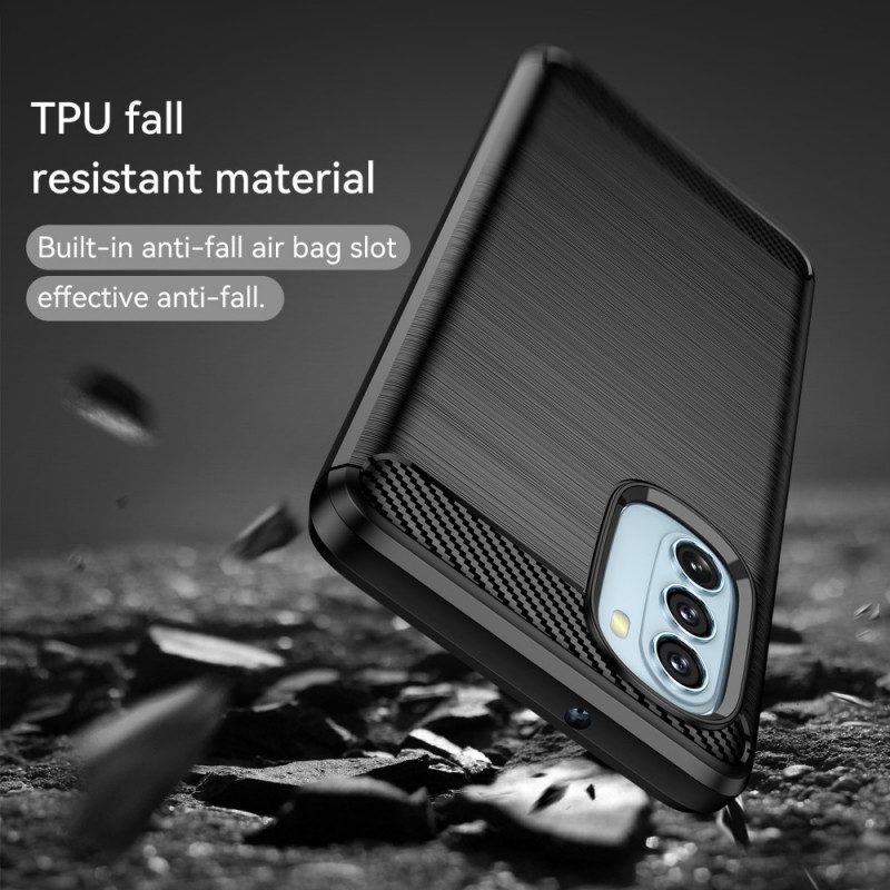 Cover Moto G51 5G Fibra Di Carbonio Spazzolata