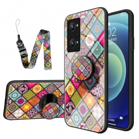 Cover Realme GT Neo 3T / Neo 2 Supporto Magnetico Patchwork