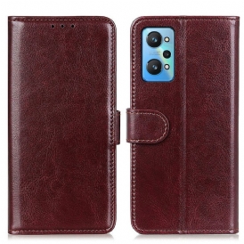 Custodia in pelle Realme GT Neo 3T / Neo 2 Finezza Ghiacciata