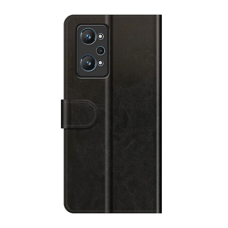 Folio Cover Realme GT Neo 3T / Neo 2 Effetto Pelle Di Design